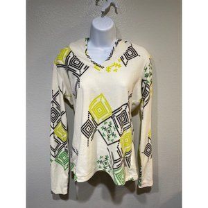 Columbia M V-Neck Hoodie Sweatshirt